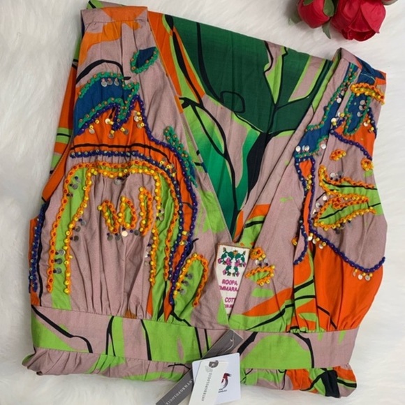 Anthropologie nerida Roopa pemmaraju midi dress - Picture 7 of 9